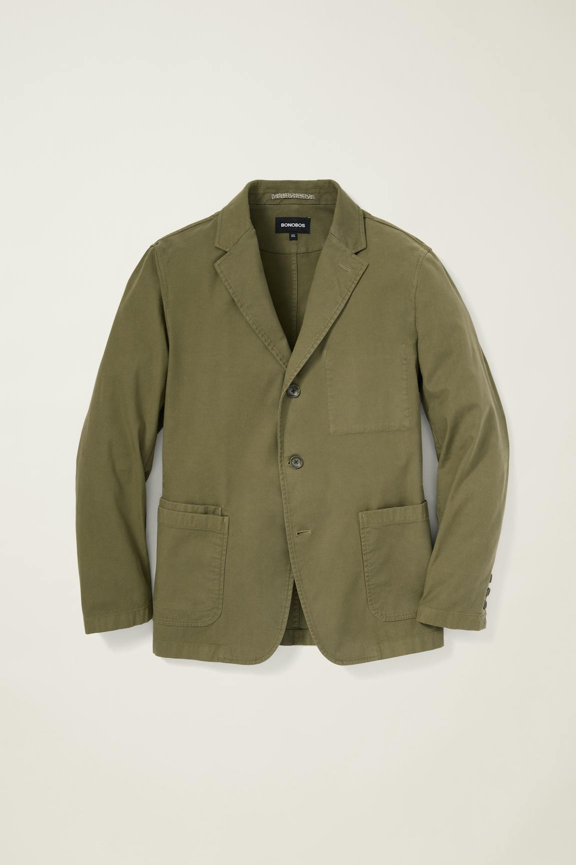 Jetsetter Washed Cotton Blazer