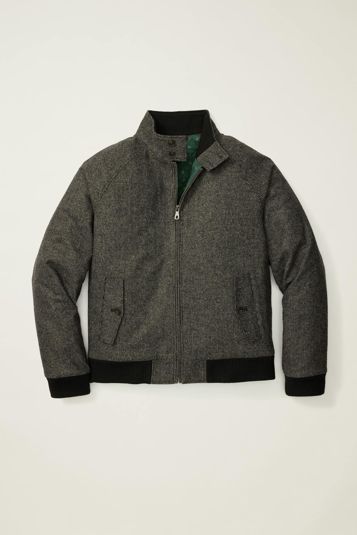 The Italian Wool Harrington Jacket