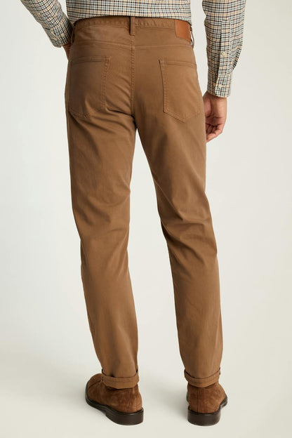 Italian Brushed 5-Pocket Pants