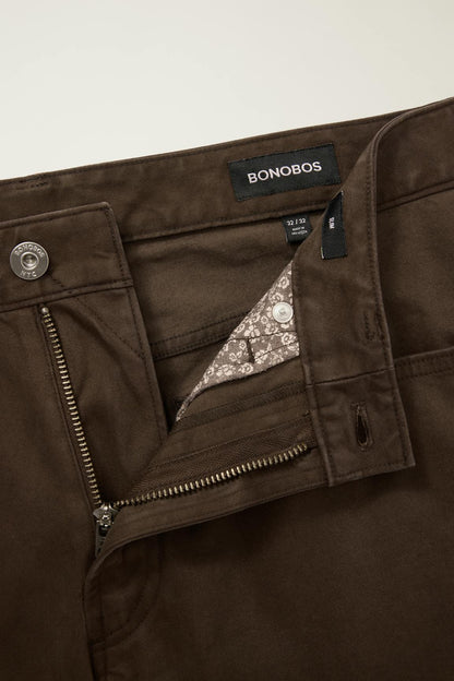 Italian Brushed 5-Pocket Pants