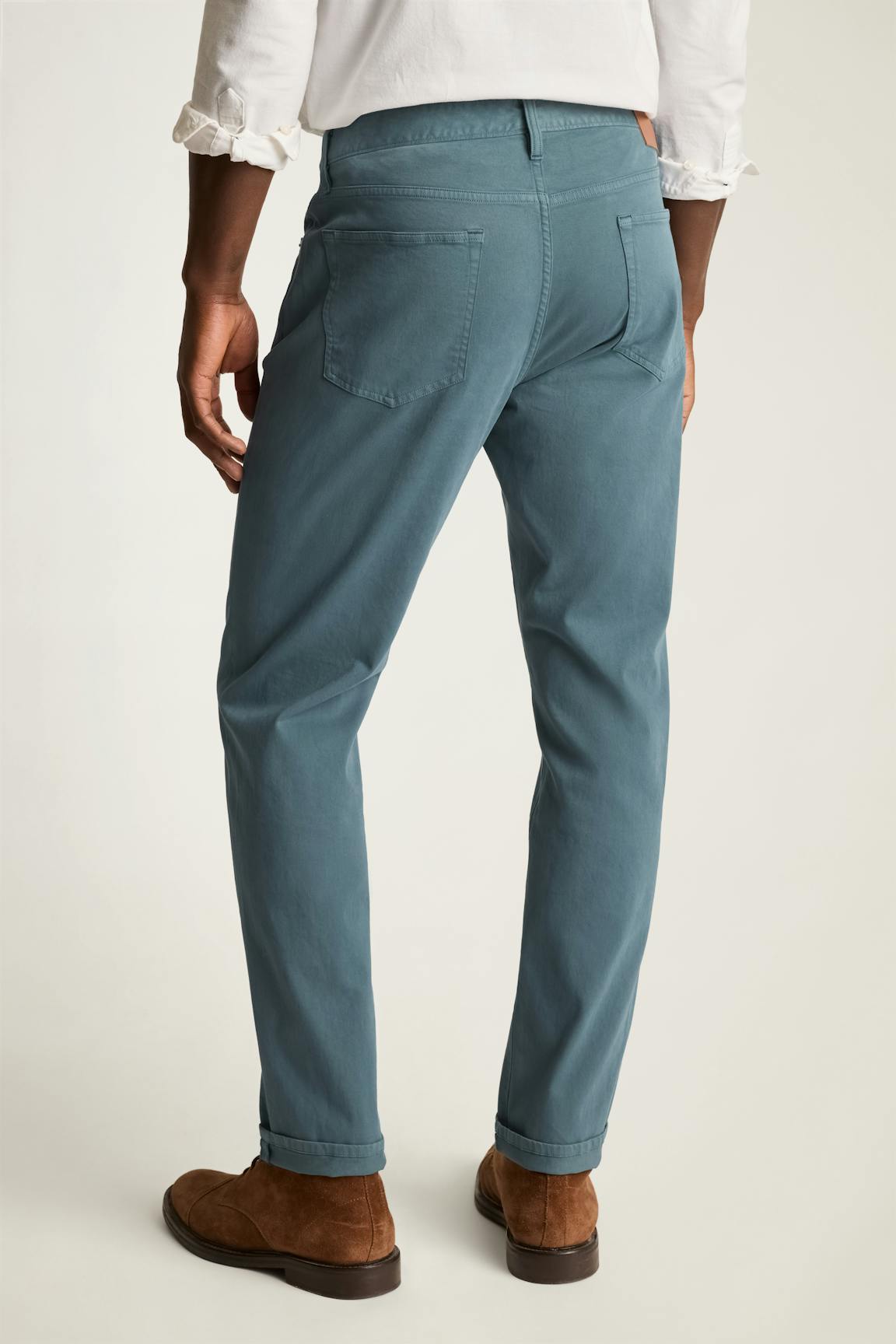 Italian Brushed 5-Pocket Pants