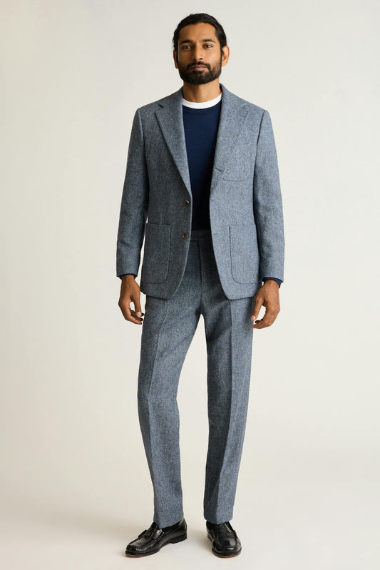 Jetsetter British Tweed Dress Pant