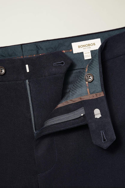 Jetsetter Italian Brushed Cotton Dress Pant