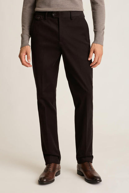 Jetsetter Italian Brushed Cotton Dress Pant