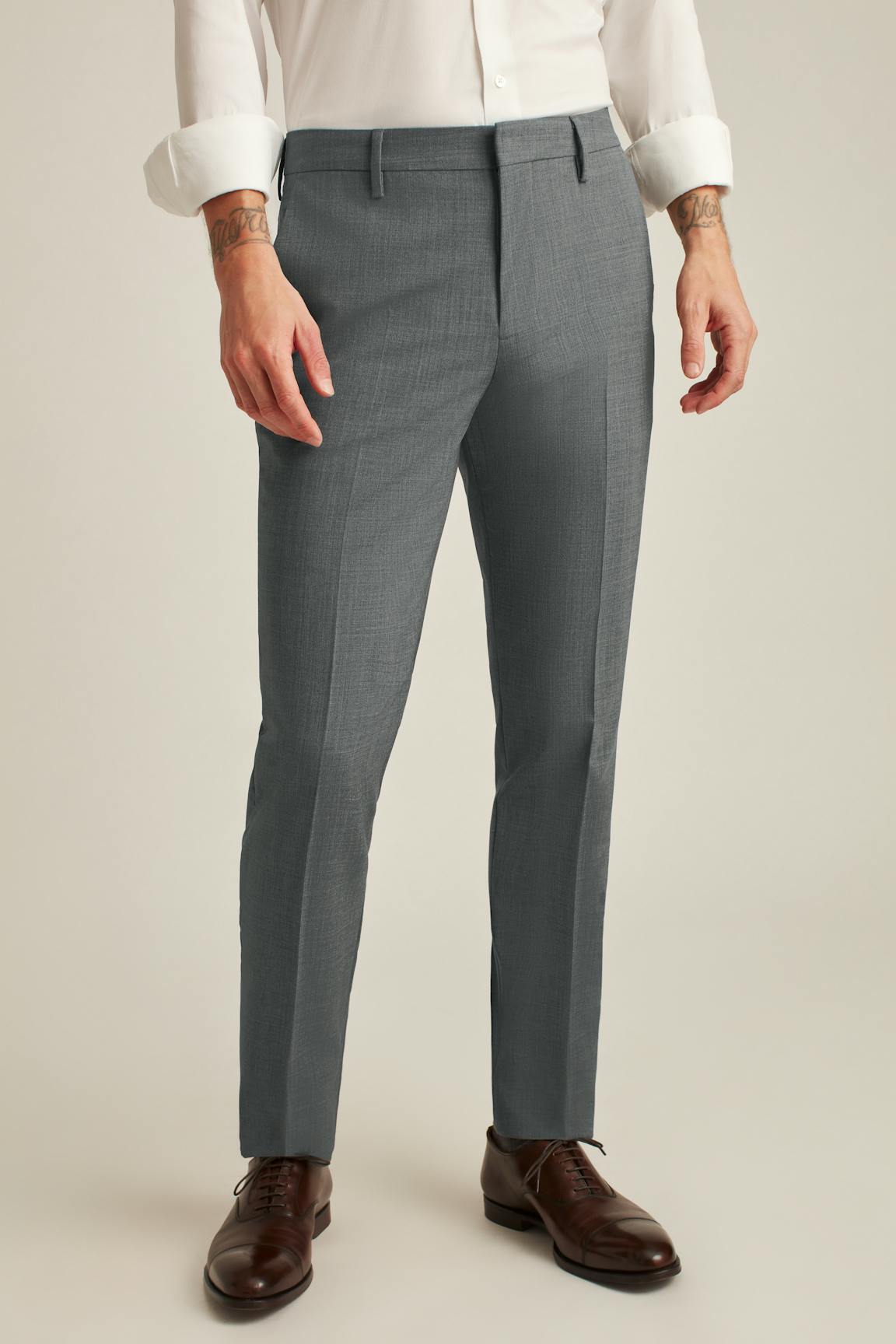 Italian Stretch Wool Dress Pants