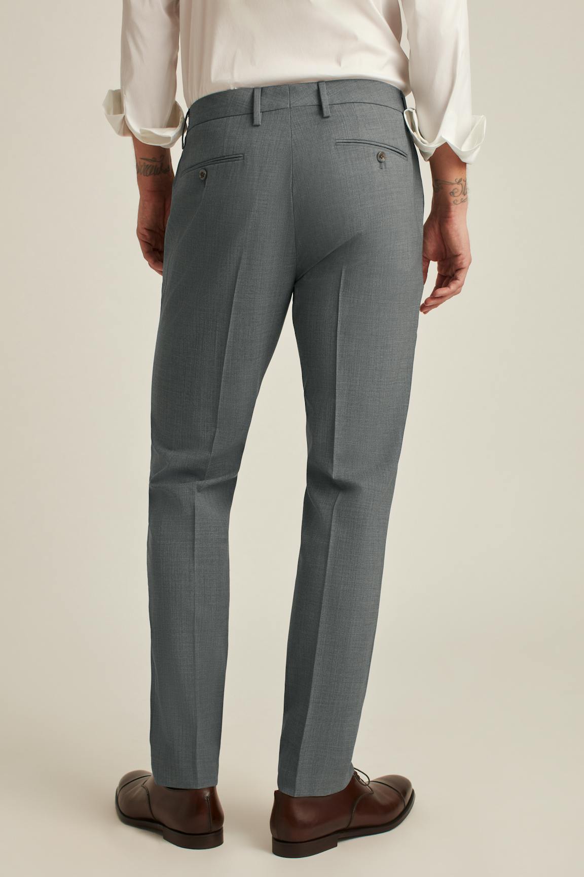 Italian Stretch Wool Dress Pants
