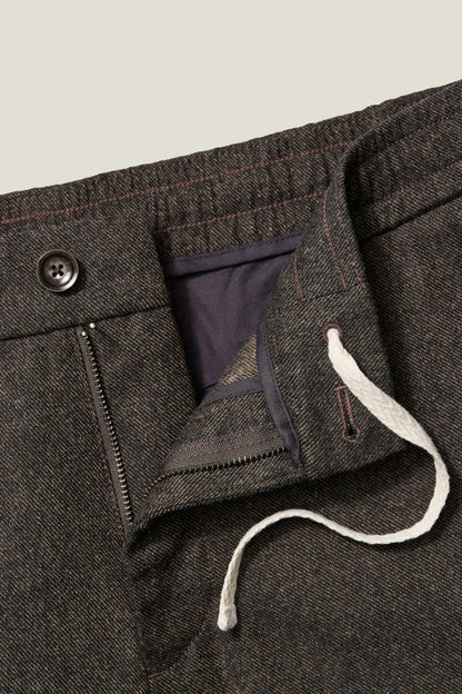 Wool Drawstring Trouser