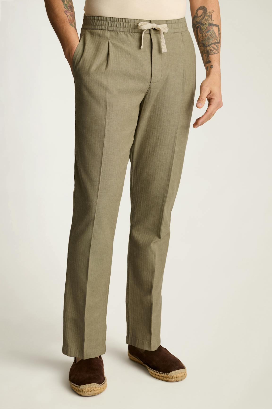 Linen Blend Boardwalk Pant