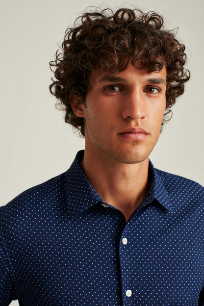 Tech Button Down Shirt