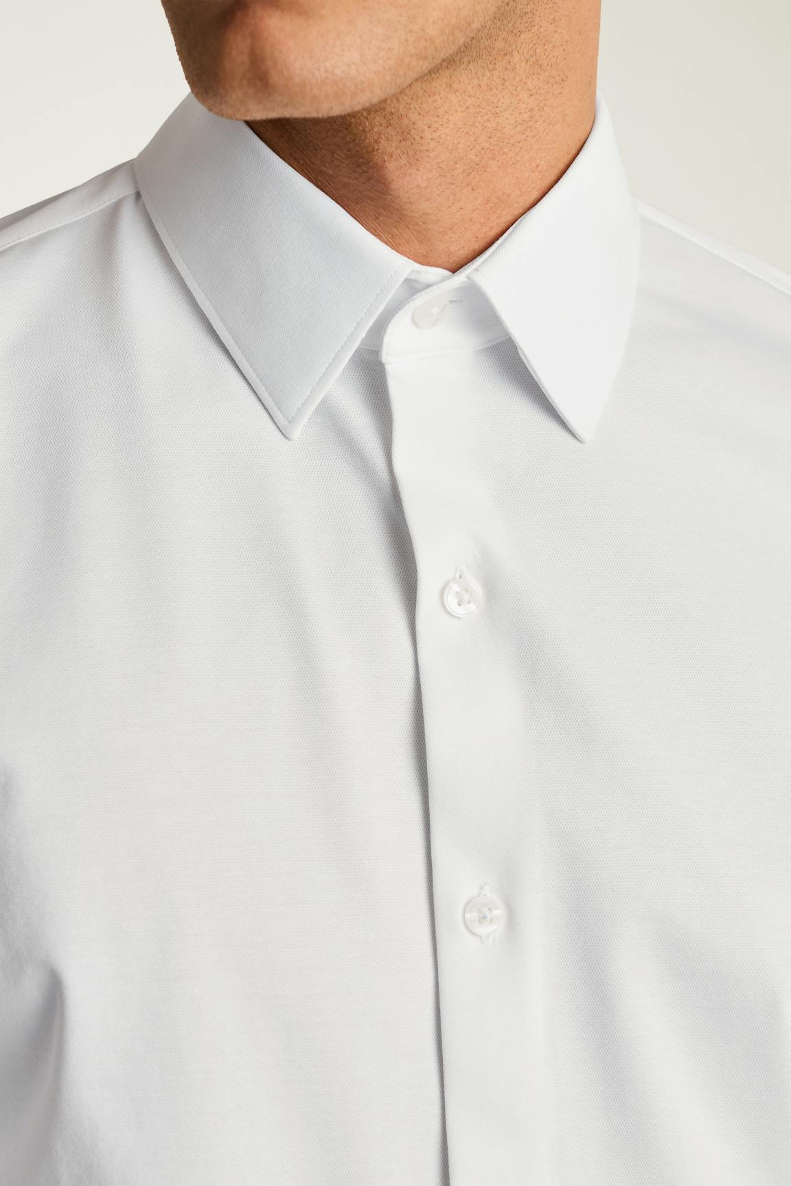 Tech Pique Button Down Shirt