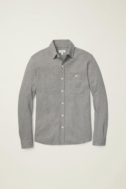 Waffle Button Down Shirt