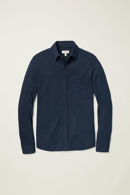 Waffle Button Down Shirt