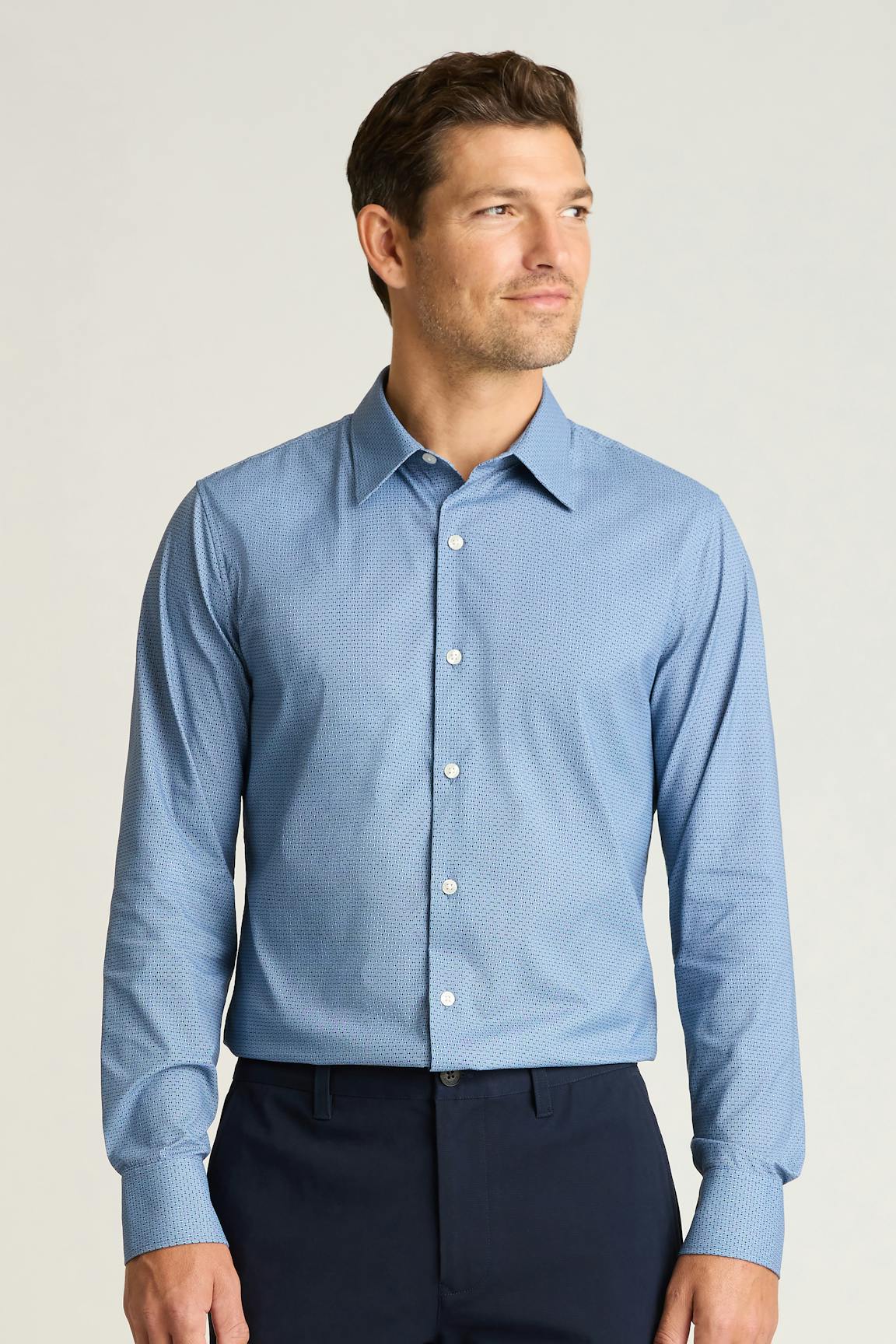 Tech Button Down Shirt