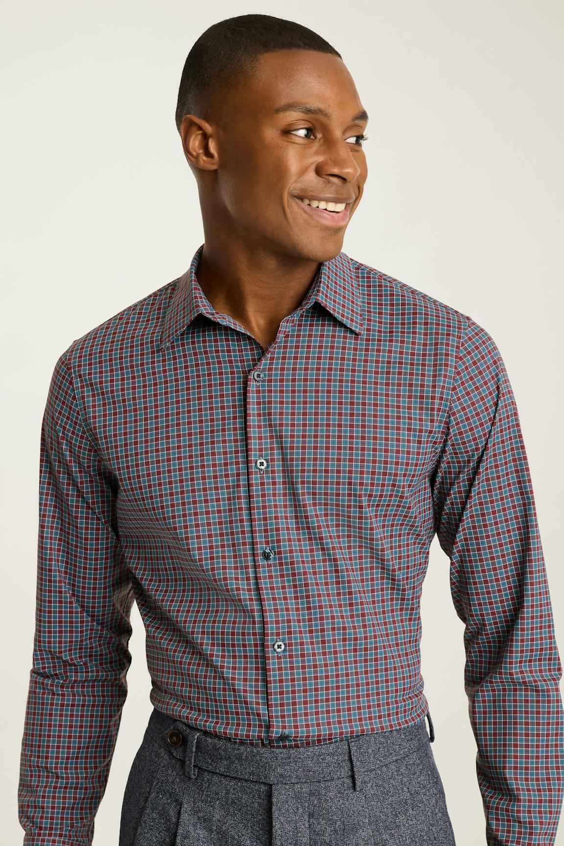 Tech Button Down Shirt