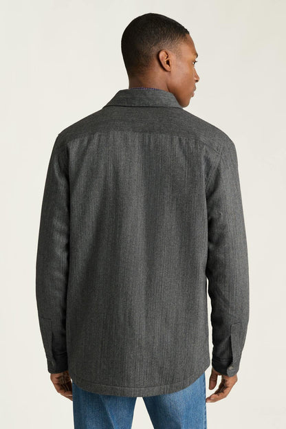 Italian Brushed Twill Shacket