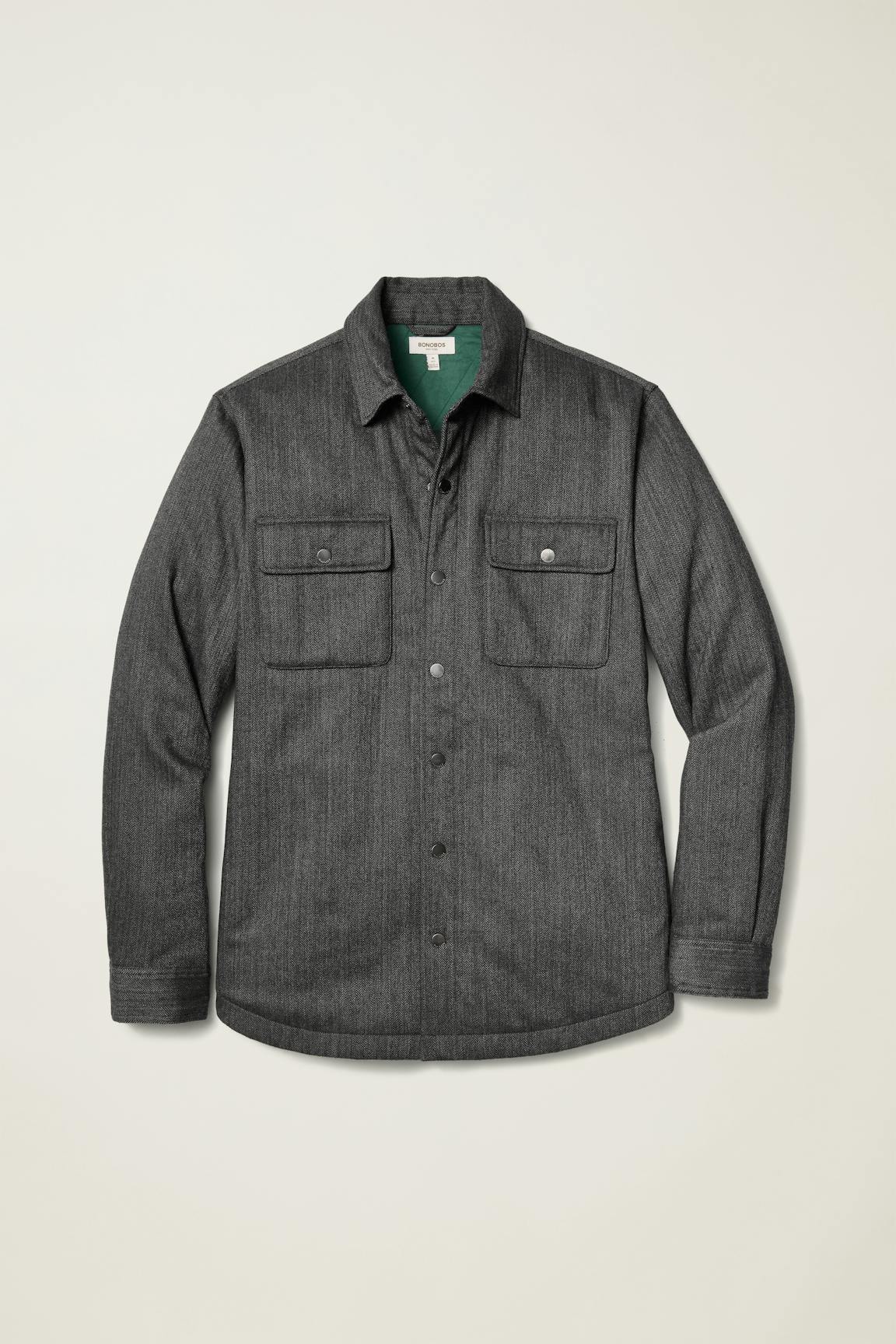 Italian Brushed Twill Shacket