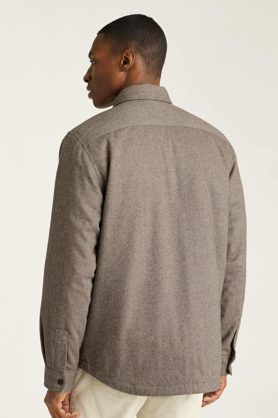 Italian Brushed Twill Shacket