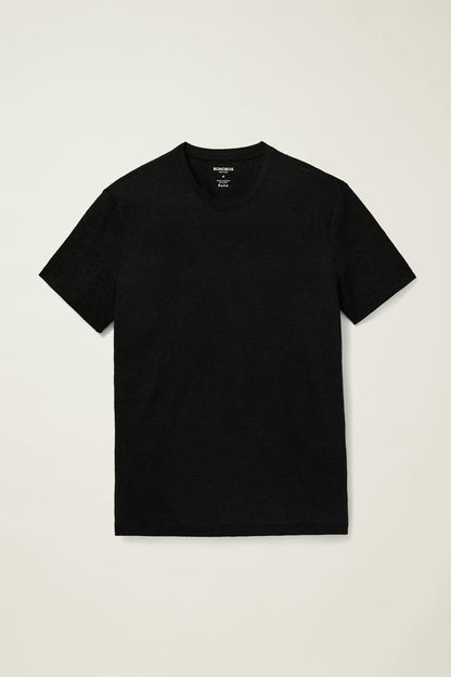 Linen Crew Neck Tee