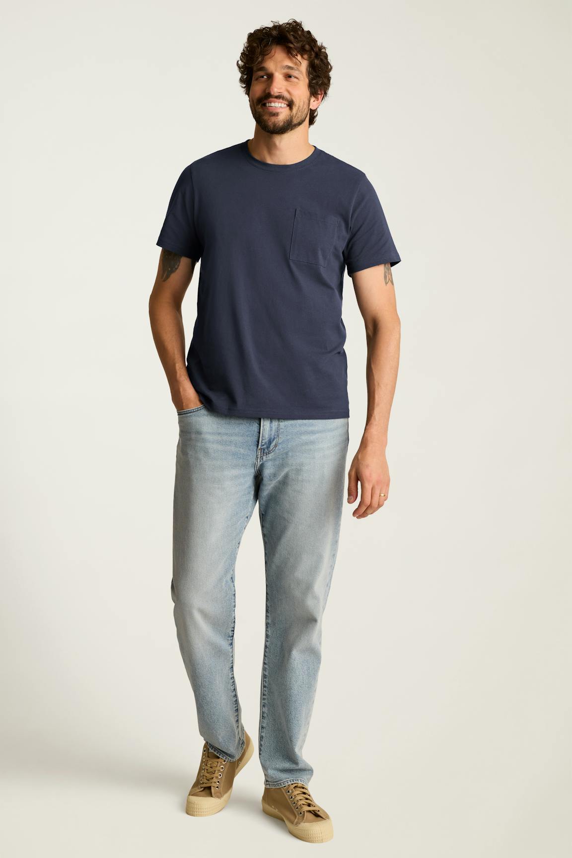 Forever Soft Cotton Pocket Tee