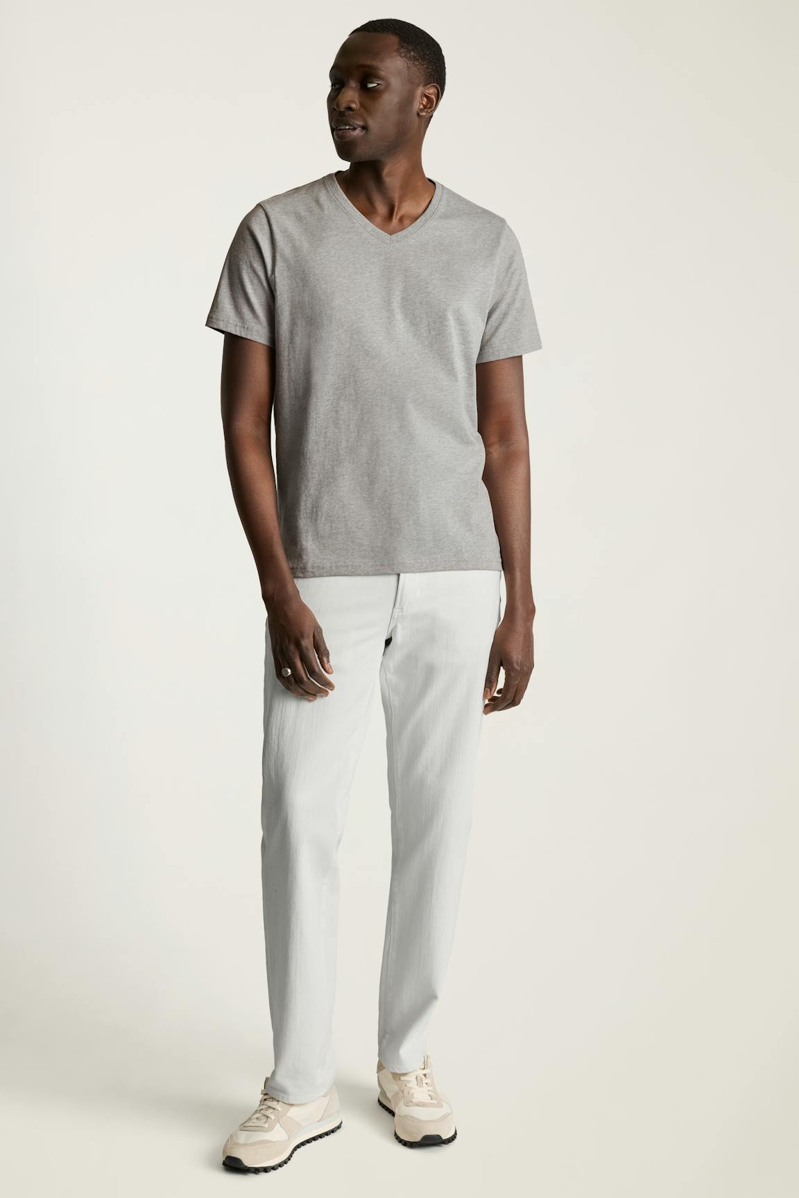 Forever Soft Cotton  V-Neck Tee