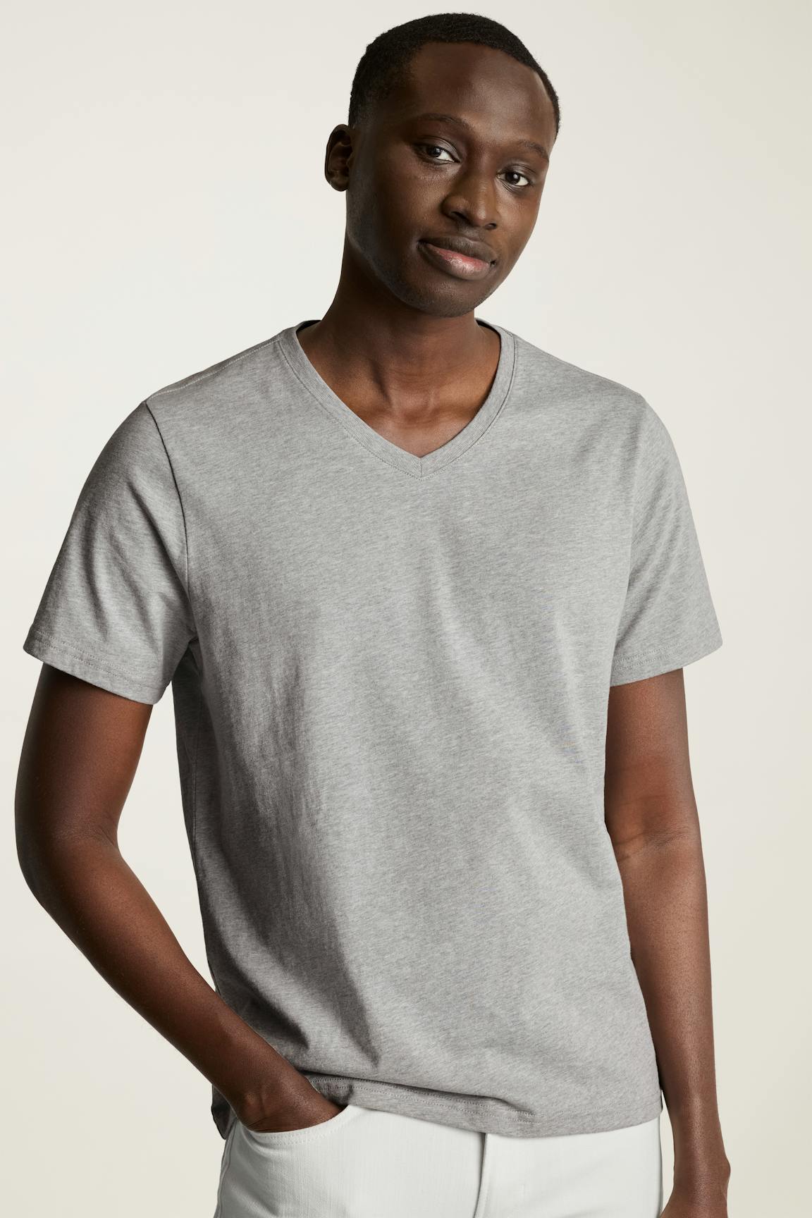 Forever Soft Cotton  V-Neck Tee