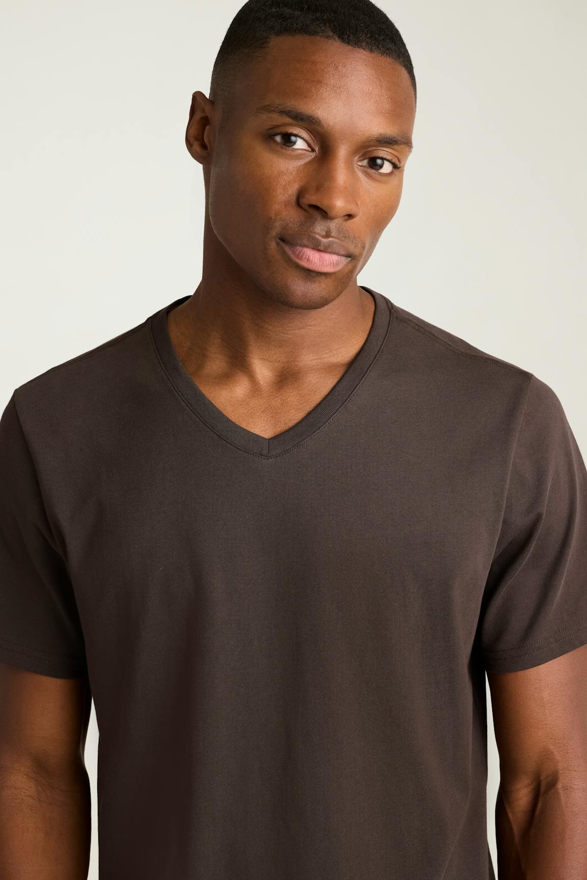 Forever Soft Cotton  V-Neck Tee