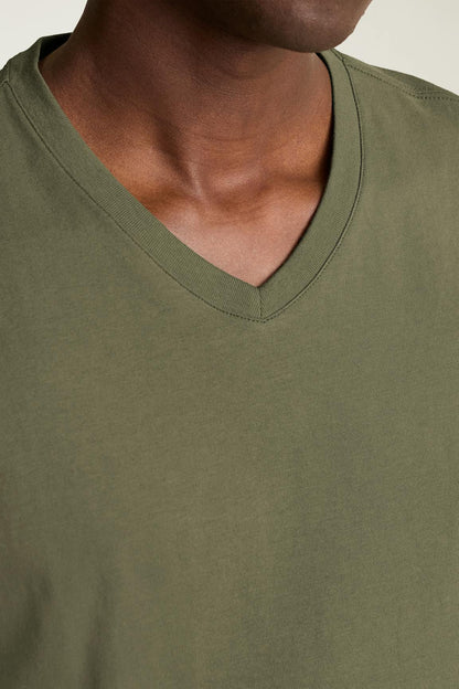 Forever Soft Cotton  V-Neck Tee