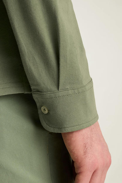 Organic Cotton Long Sleeve Polo