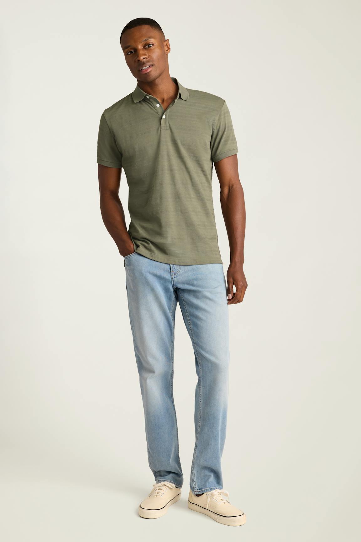 Stretch Pique Polo