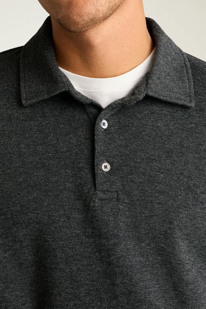Refined Long Sleeve Polo