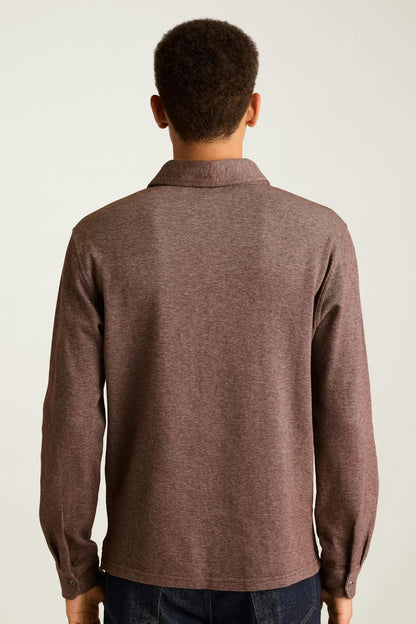 Refined Long Sleeve Polo