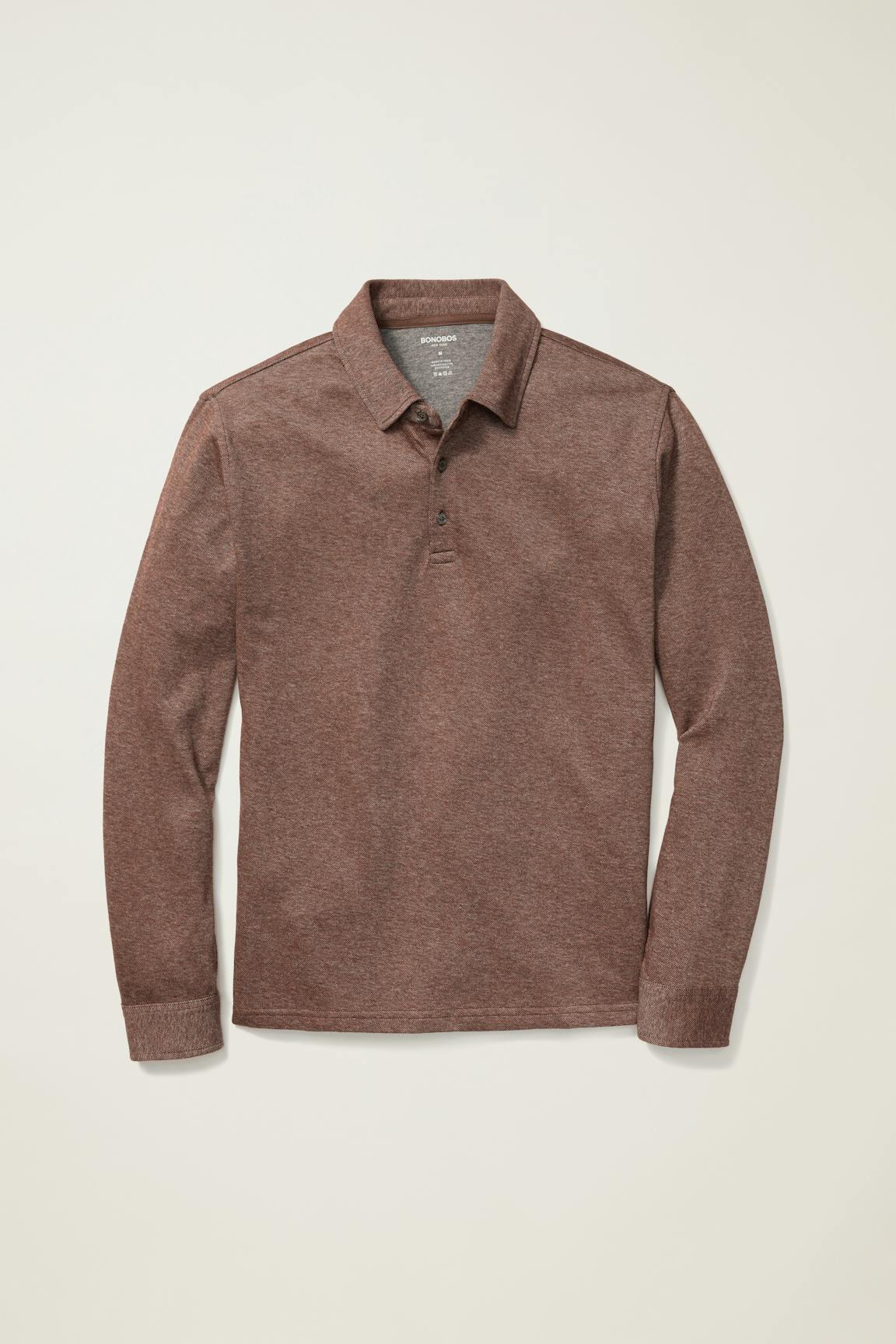 Refined Long Sleeve Polo
