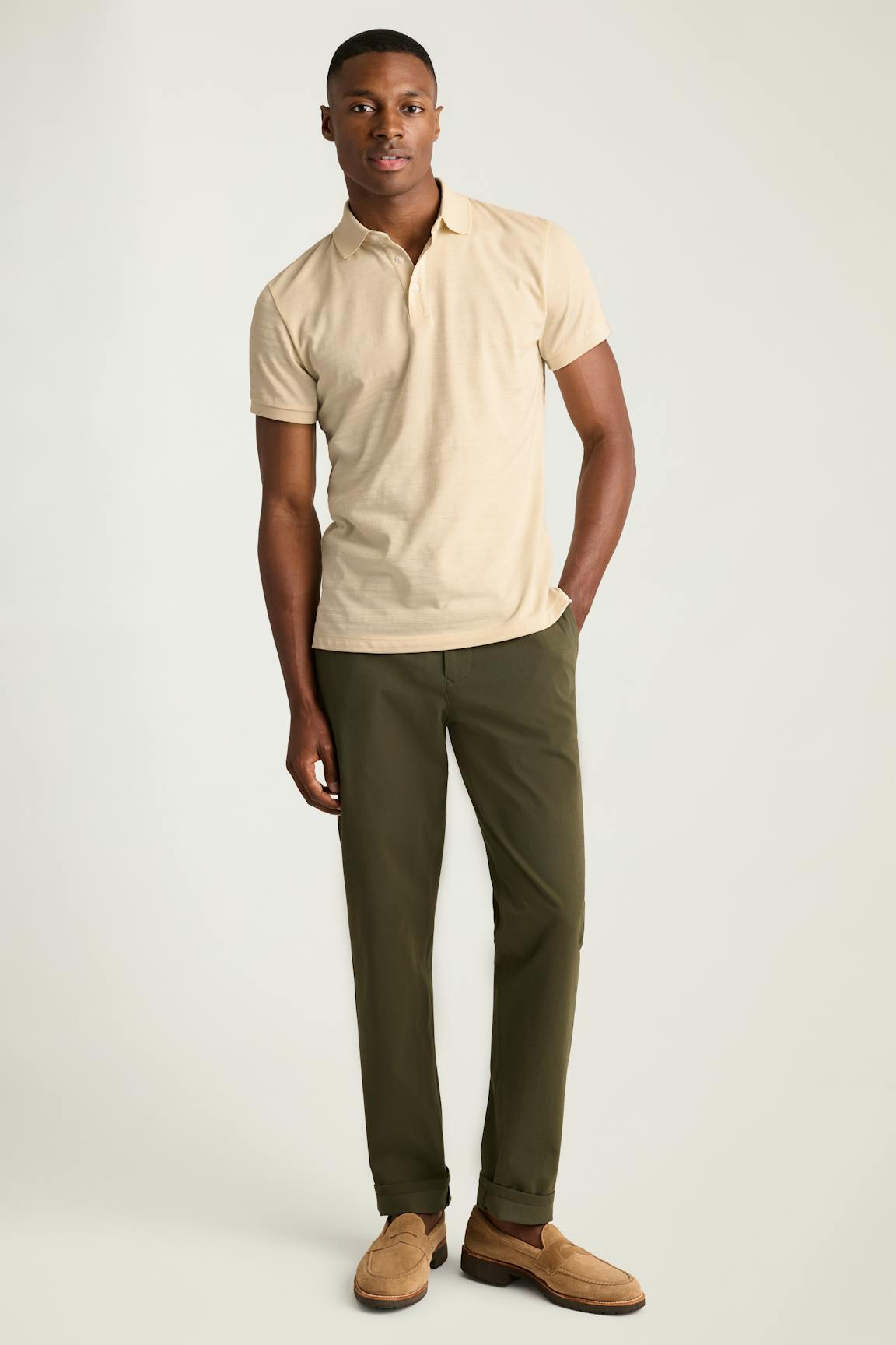 Stretch Pique Polo