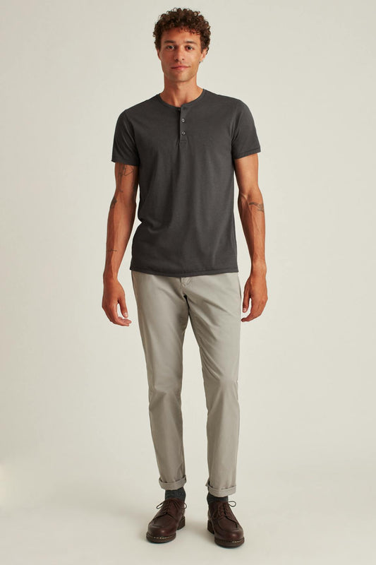 Pima Performance Short Sleeve Henley