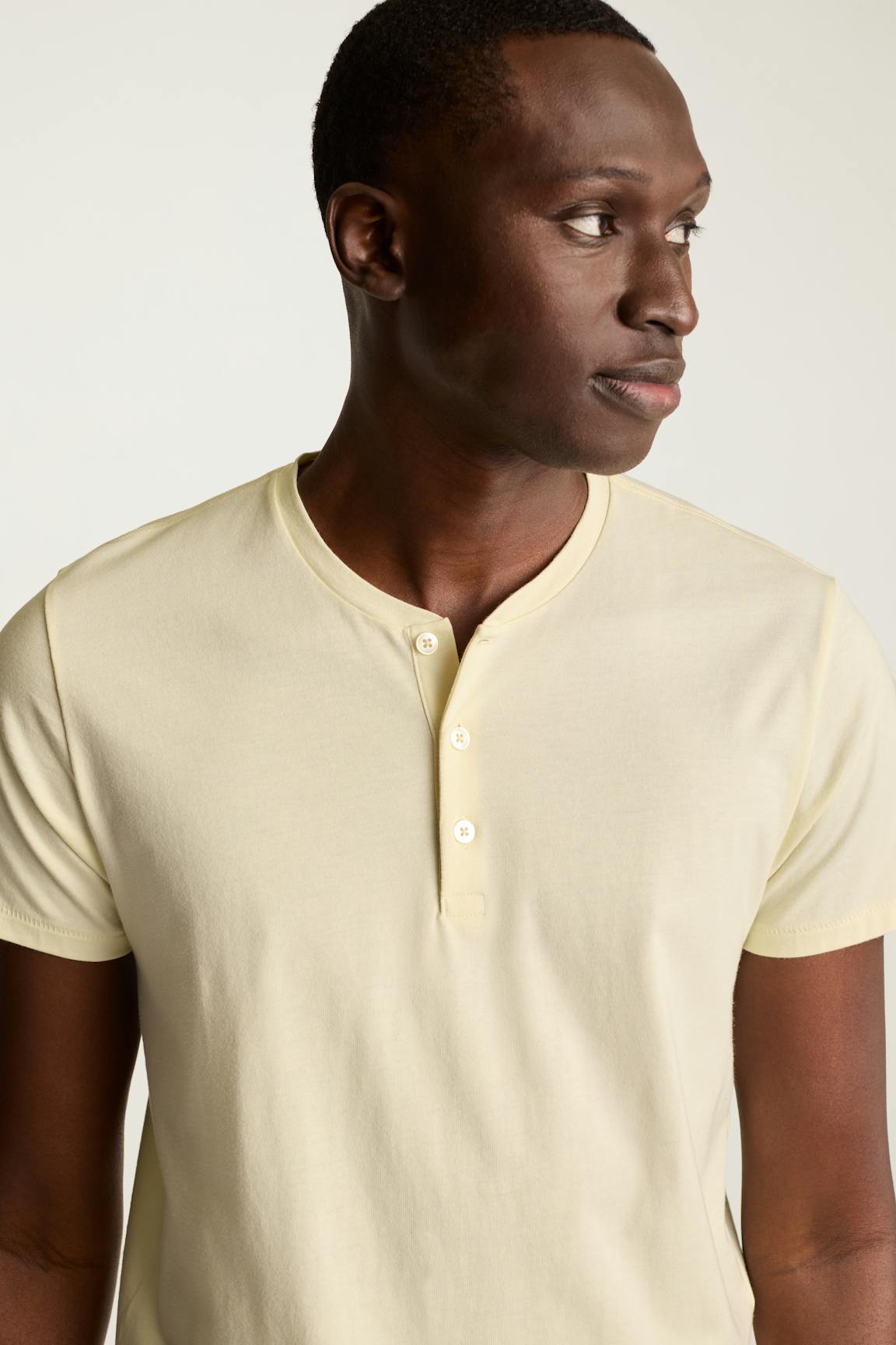 Pima Performance Short Sleeve Henley