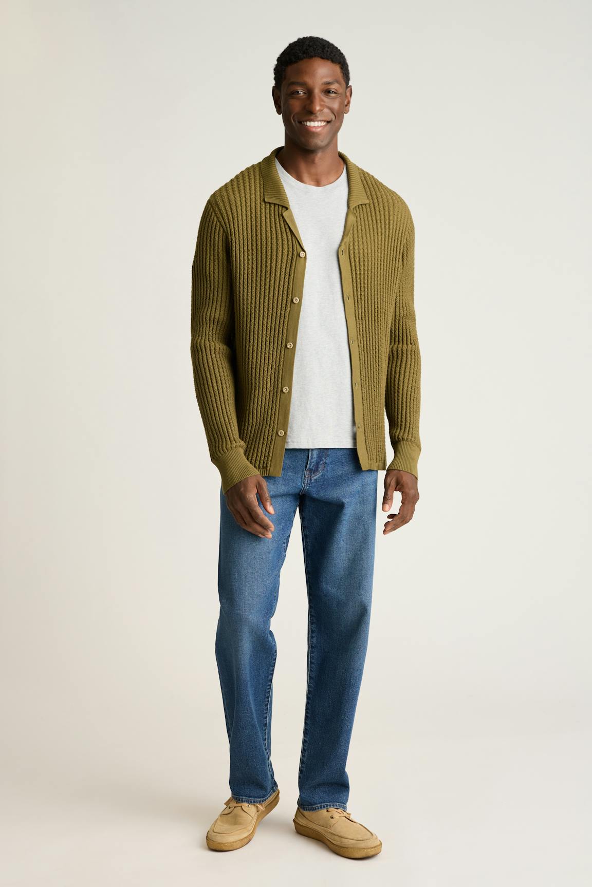 Hudson Long Sleeve Sweater Polo