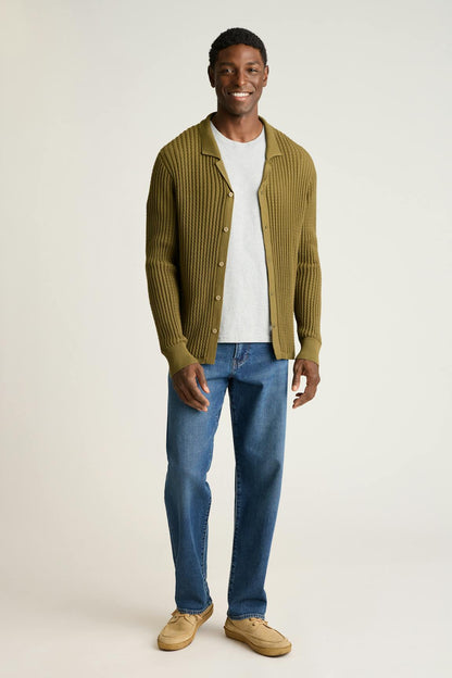 Hudson Long Sleeve Sweater Polo
