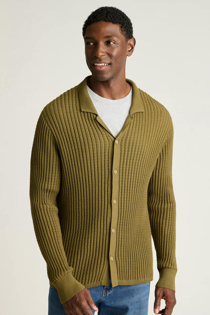 Hudson Long Sleeve Sweater Polo