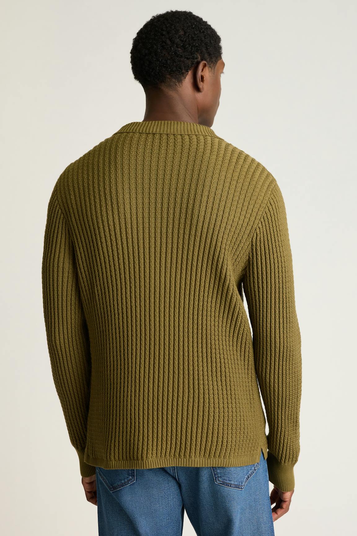 Hudson Long Sleeve Sweater Polo