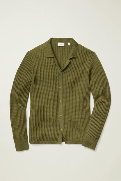 Hudson Long Sleeve Sweater Polo