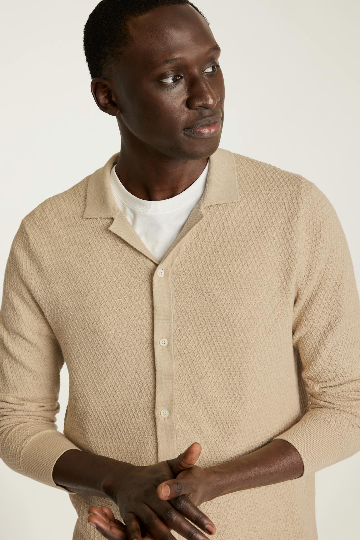Hudson Long Sleeve Sweater Polo