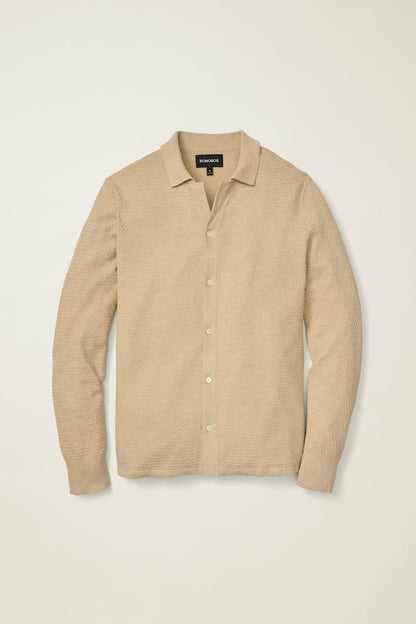 Hudson Long Sleeve Sweater Polo