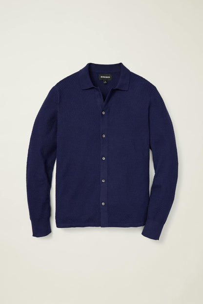 Hudson Long Sleeve Sweater Polo