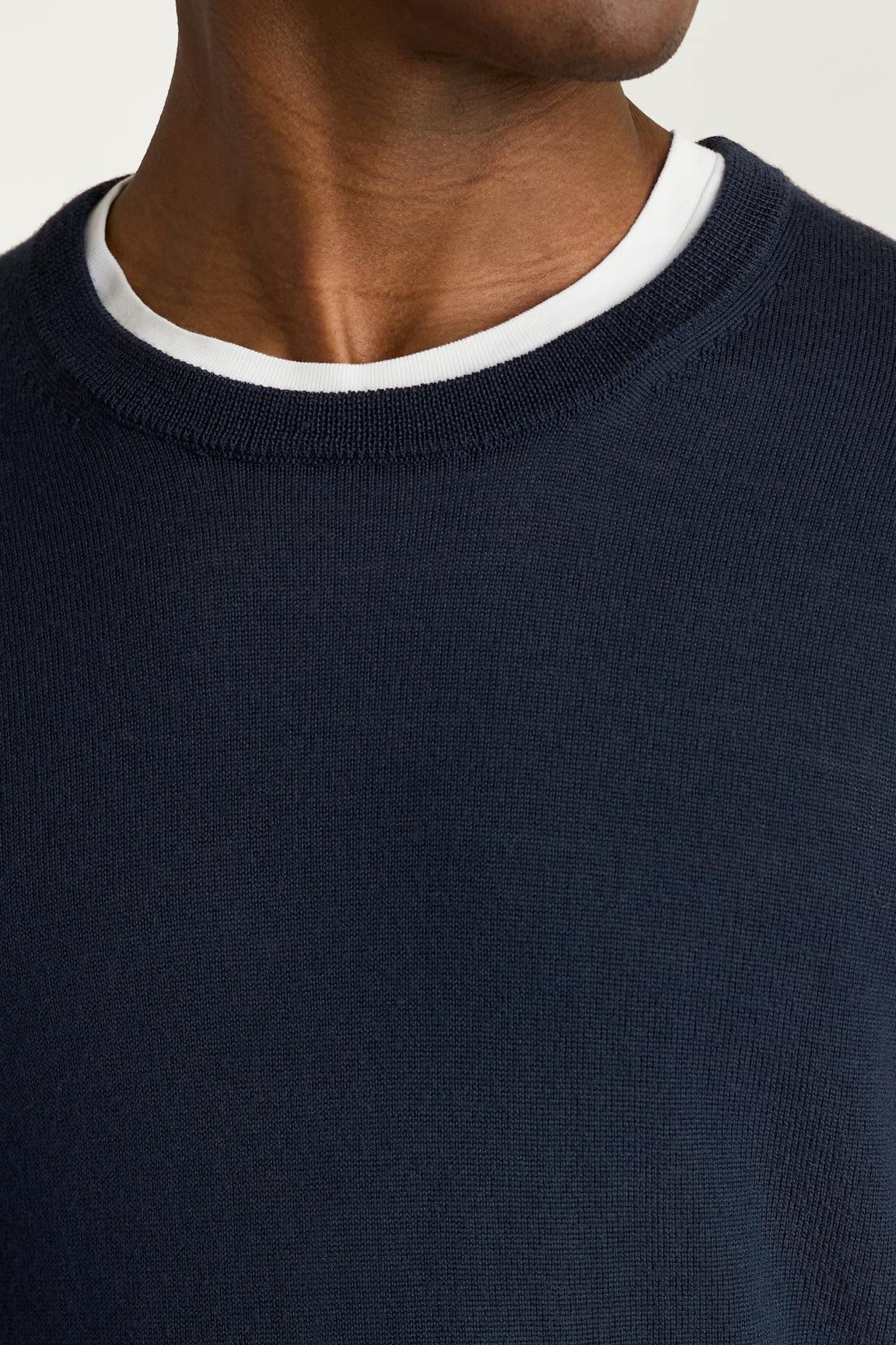 Washable Merino Crew Neck Sweater