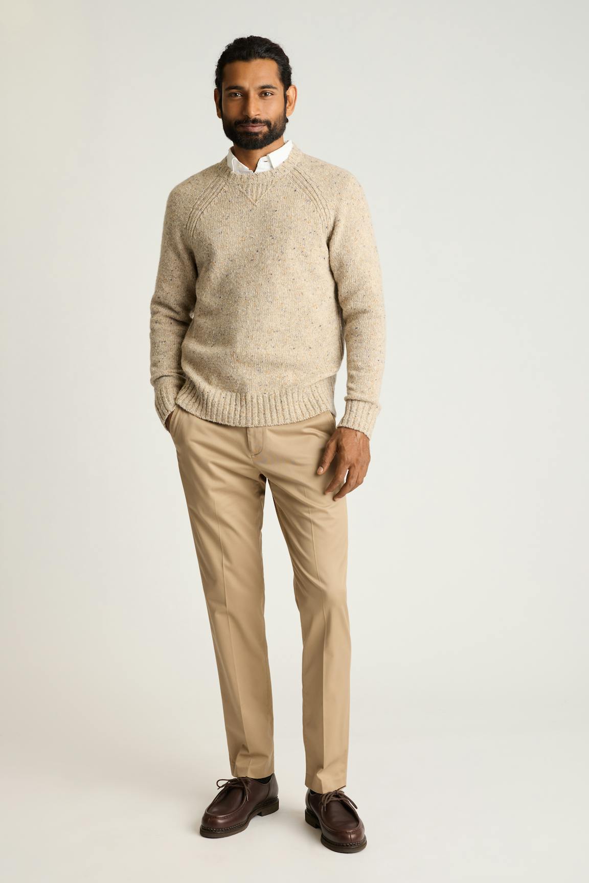 Donegal Crew Neck Sweater