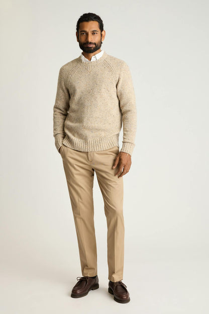 Donegal Crew Neck Sweater
