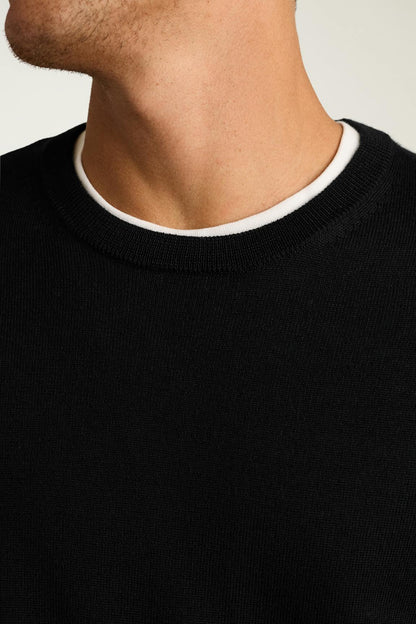 Washable Merino Crew Neck Sweater