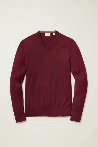 Washable Merino V-Neck Sweater