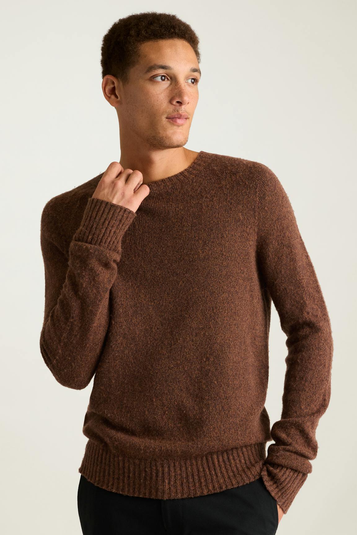 Brushed Wool Sweater