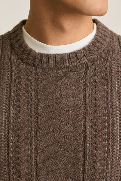 Merino Cable Sweater